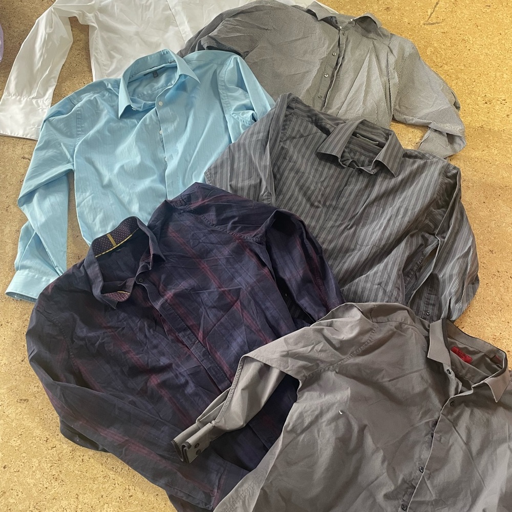 Kenneth Cole Reaction Light Blue Dress Shirt